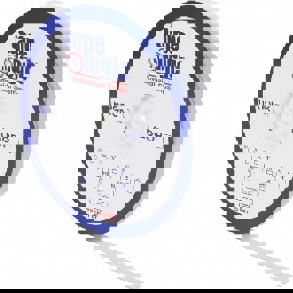 Hook & Loop; Shape: Strip ; Tape Width: 1.00in ; Color: White ; Roll Length (Feet): 75.00 ; Component Type: Hook & Loop